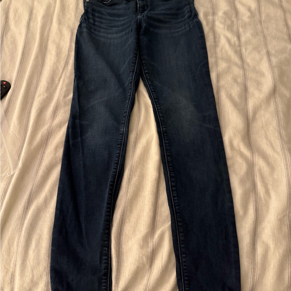Hudson Jeans Women's Deep Blue Straight Leg Jeans